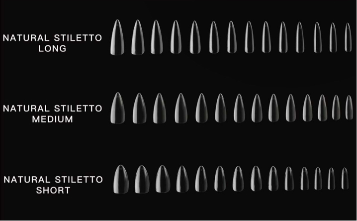 GEL-X NATURAL STILETTO