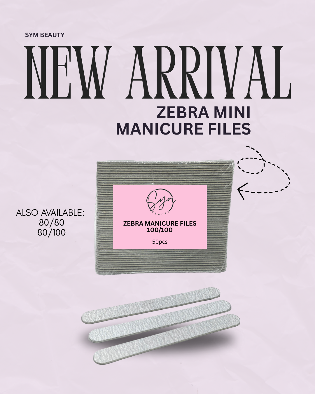 Zebra Mini Files (50pcs)