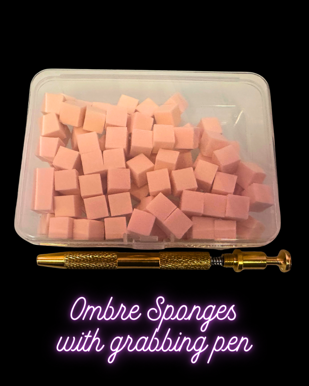 Ombre Sponges (Pink/Gold)