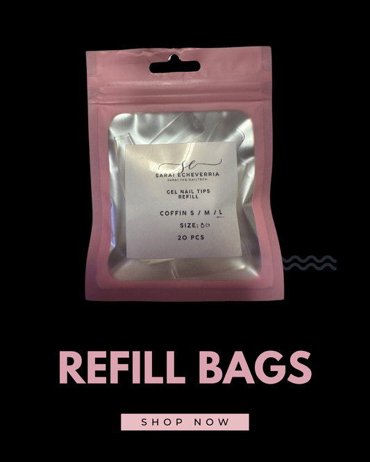 Coffin Refill Gel Tips