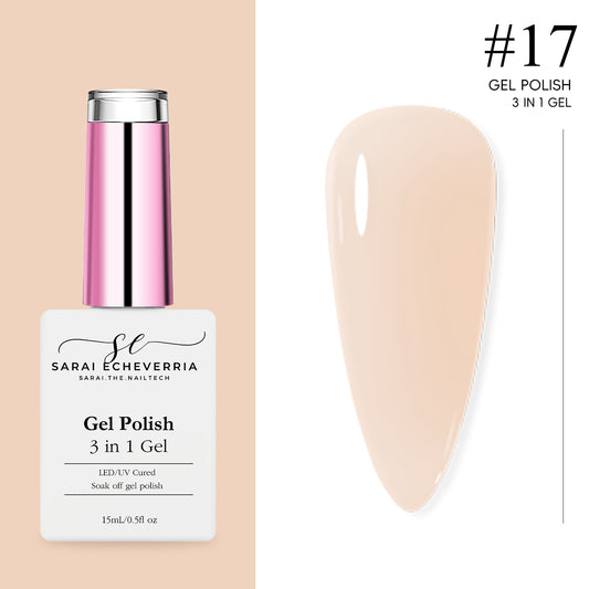 3 in 1 Gel Polish #17 - Vanilla Babe