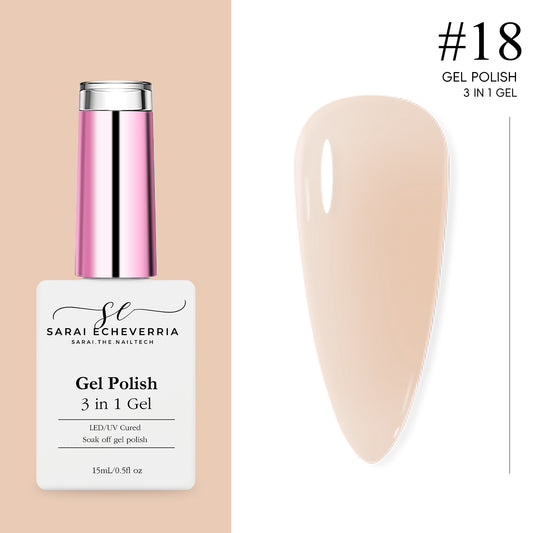 3 in 1 Gel Polish#18 - Forgetful
