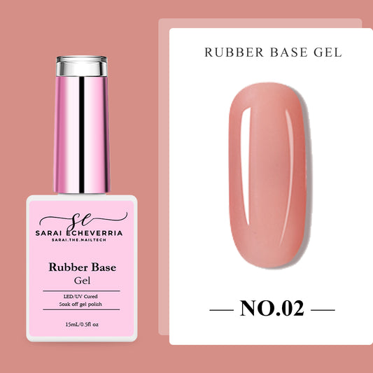 Peach Bellini - 18 Sarai Rubber Base