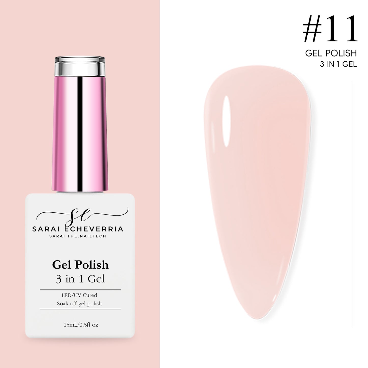 3 in 1 Gel Polish #11 - Perfectionist