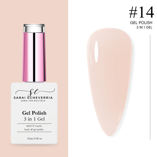3 in 1 Gel Polish #14 Soft Cashmere