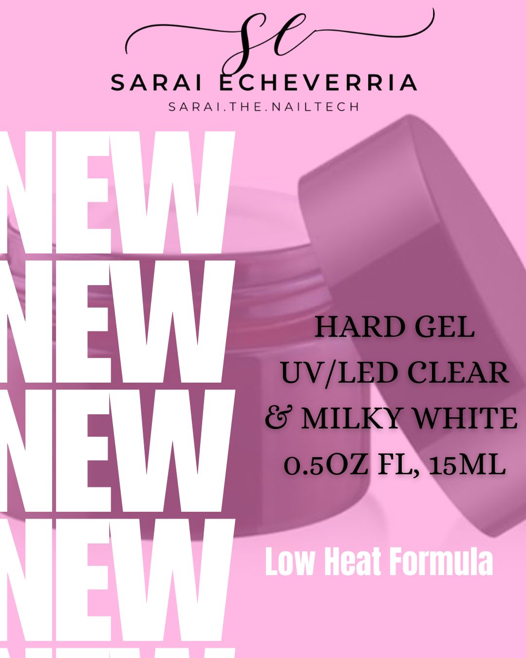 Builder Hard Gel - (0.5oz) Low Heat