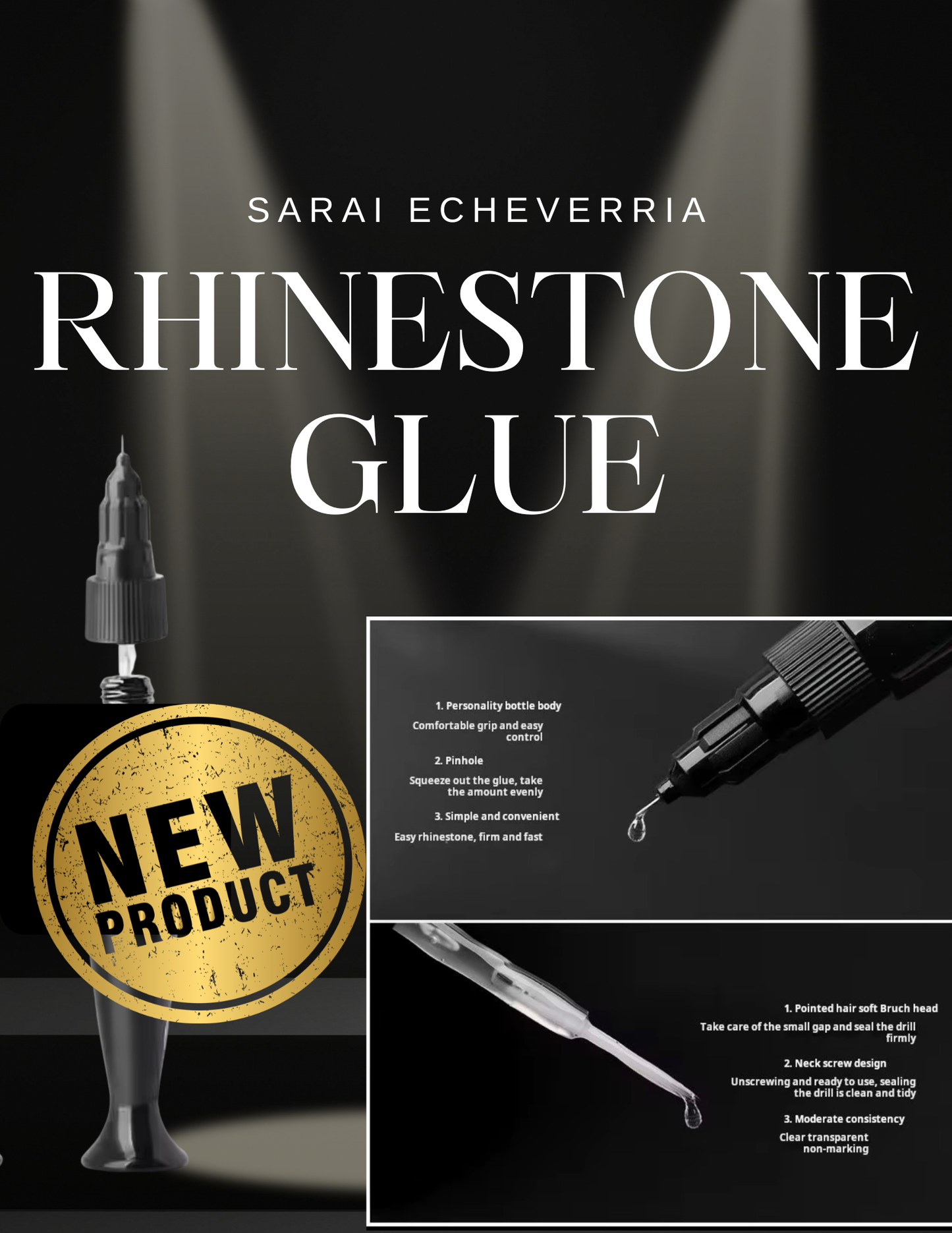 Rhinestone Nail Glue