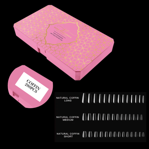 GEL-X NATURAL COFFIN